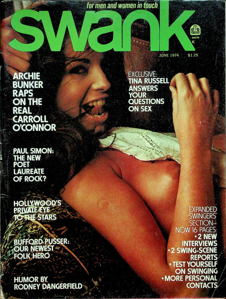 Swank Magazine Archie Bunker Tina Russell June 1974 042822RP