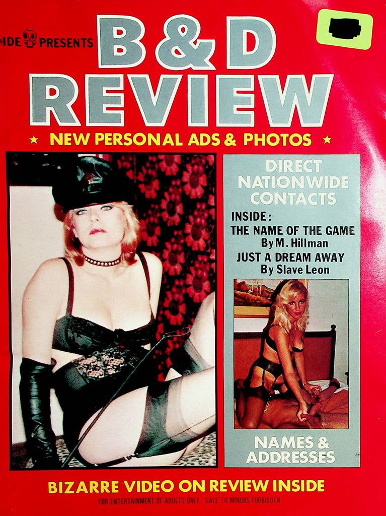 B & D Review Contact Magazine  Just A Dream Away  1982   082421lm-dm2