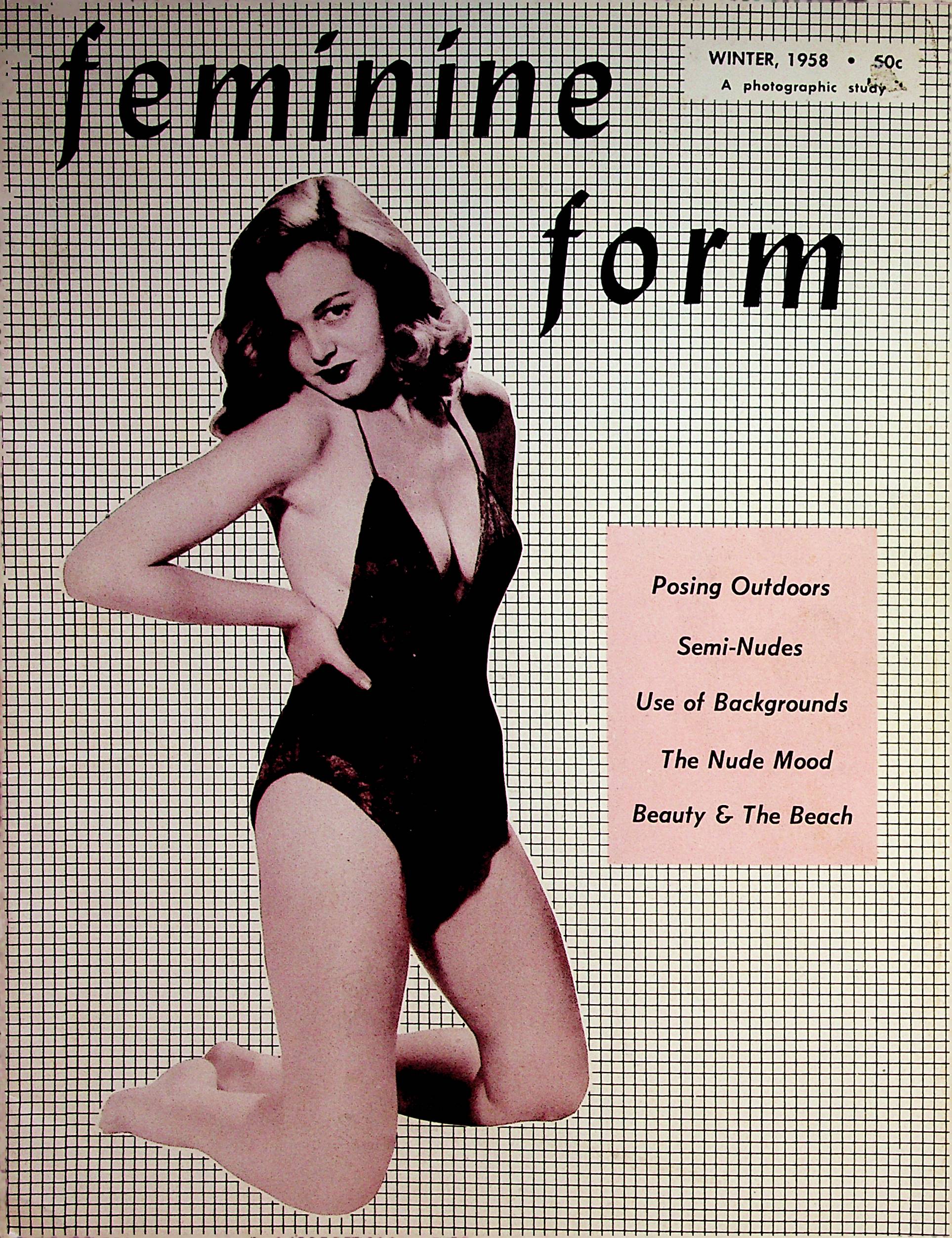 Feminine Form Photographic Study magazine Winter 1958 071922lm-p –  Mr-Magazine