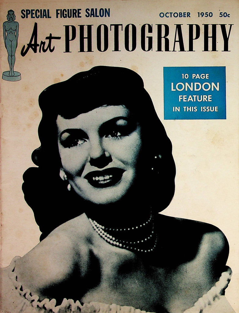 Art Photography Special Figure Salon Magazine 10 Page London Feature  October 1950   070222lm-p