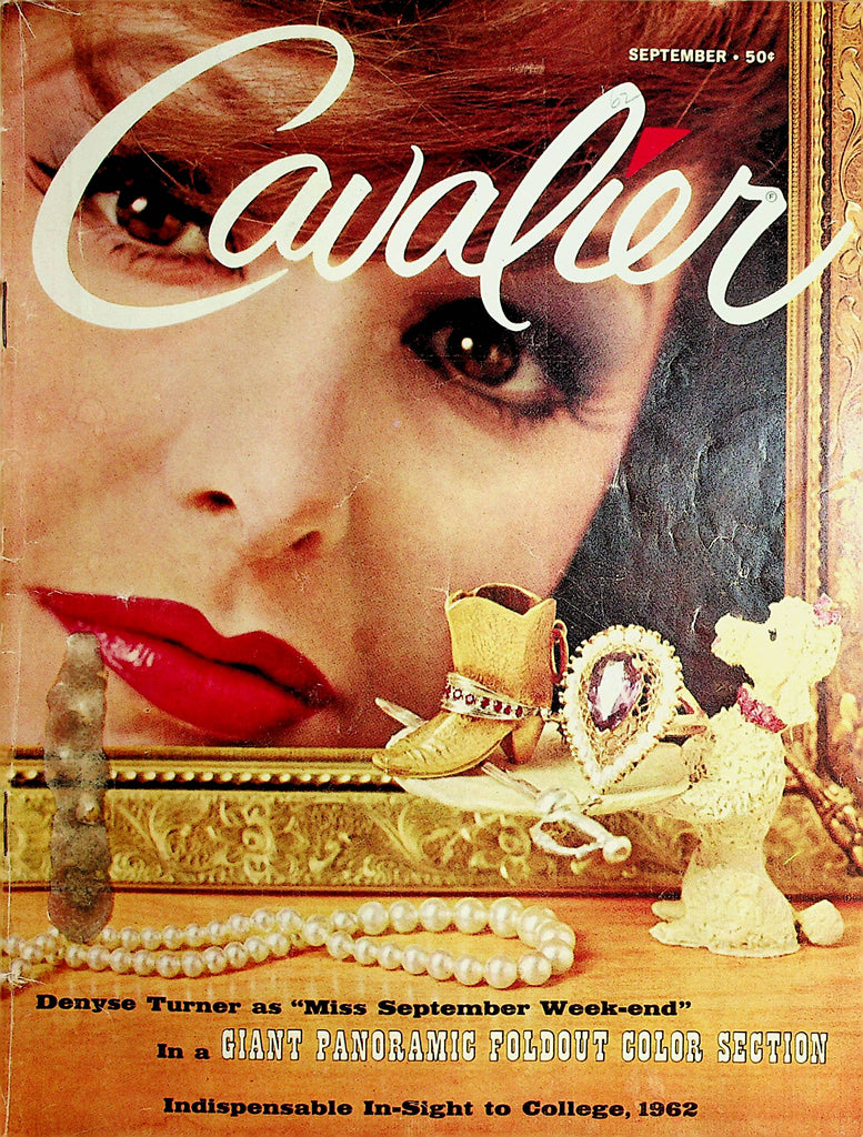 Cavalier Vintage Magazine  Denyse Turner  September 1962  100121lm-dm