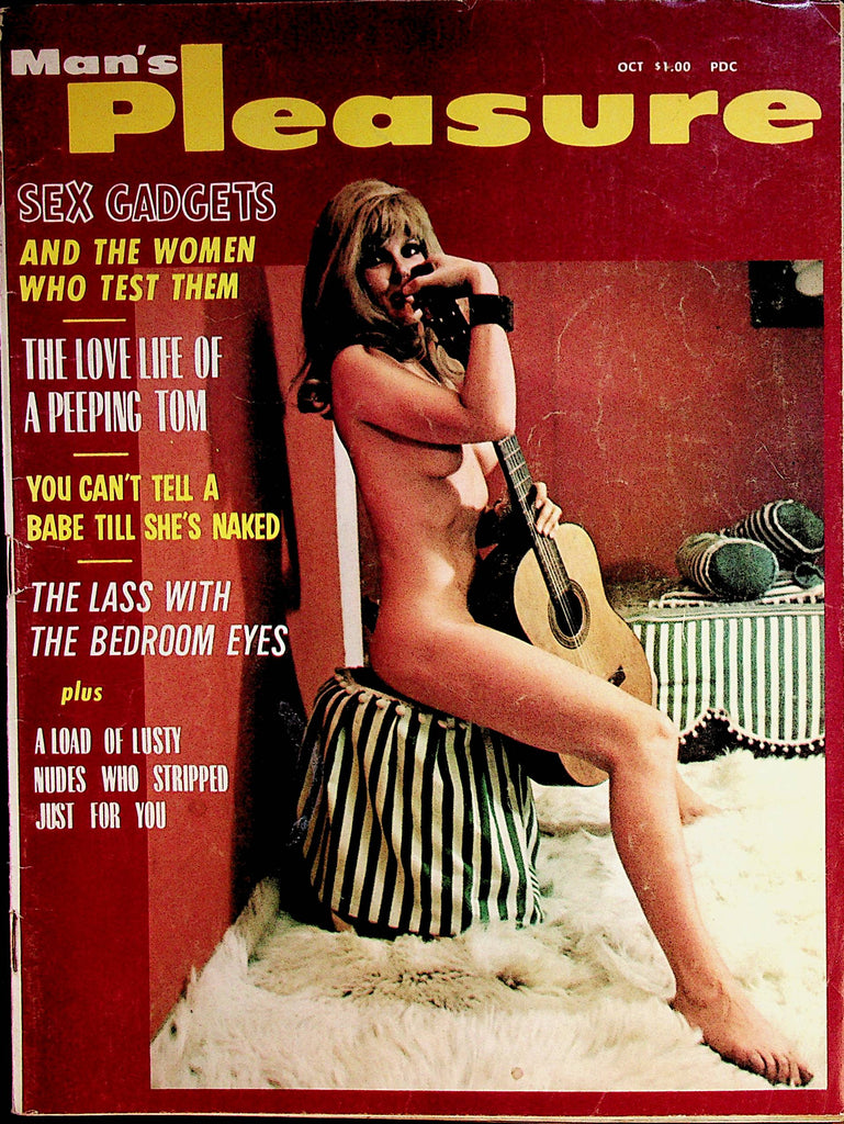 Man's Pleasure Magazine   Centerfold Busty Monique Devereaux  October 1970   072622lm-p
