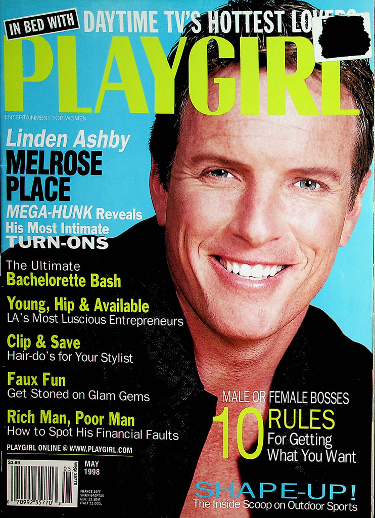 Playgirl Magazine  Linden Ashby Melrose Place  May 1998   010422lm-dm