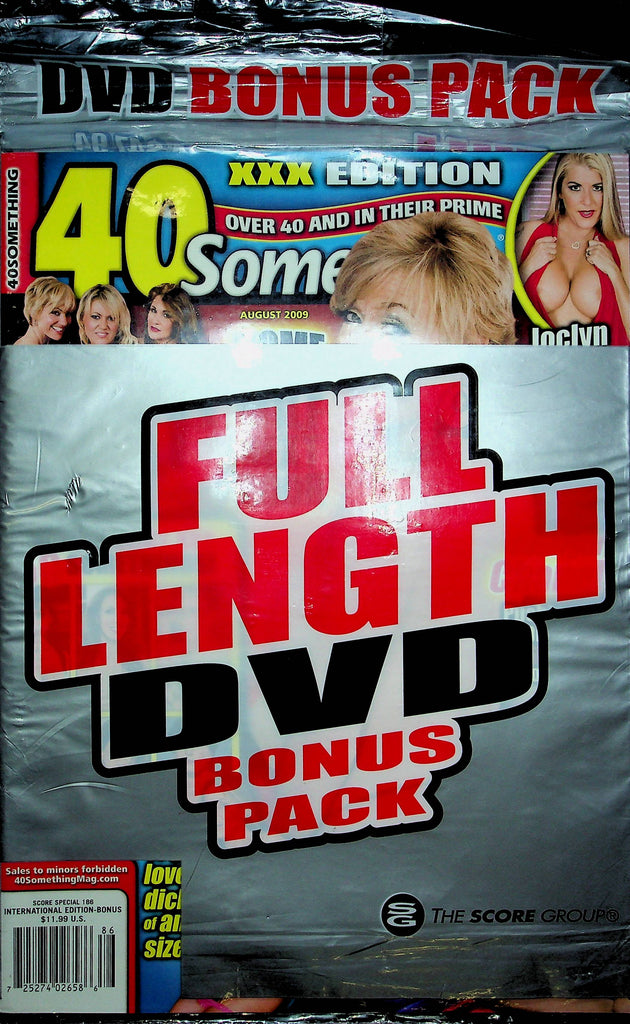 40 Something Magazine Joclyn August 2009 W/DVD 102122RP