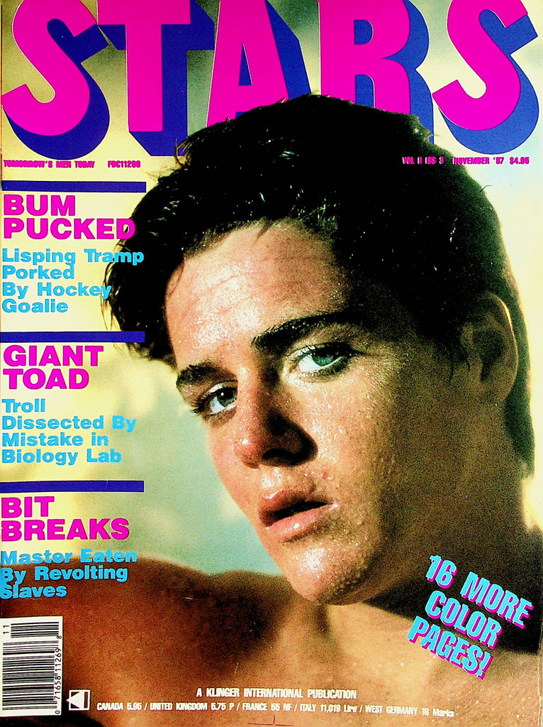 Stars Gay Magazine   Jay Sutter / Jon Thomas  November 1987    050422lm-p
