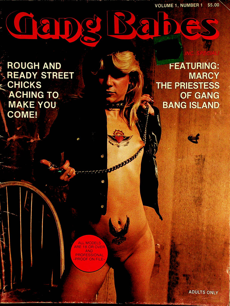 Gang Bangs Magazine  Marcy The Priestess Of Gang Bang Island #1 1978 Nuance    020222lm-dm