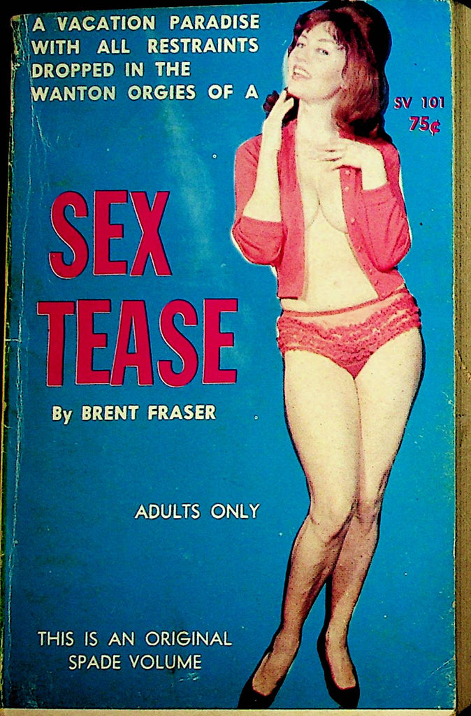 Sex Tease Novel by Brent Fraser  1960's   080322lm-p2