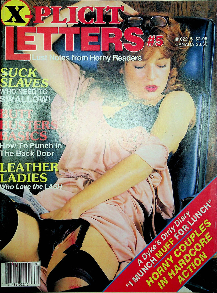 X-Plicit Letters Magazine Leather Ladies Honey & Marie #5 121422RP