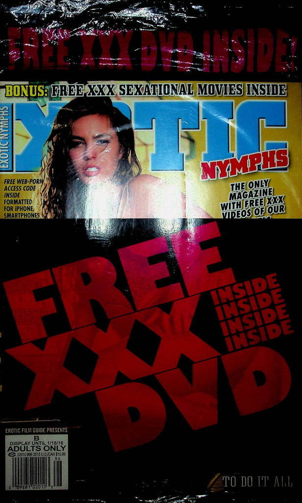 Exotic Nymphs Magazine #96 2015 W/DVD 122122RP