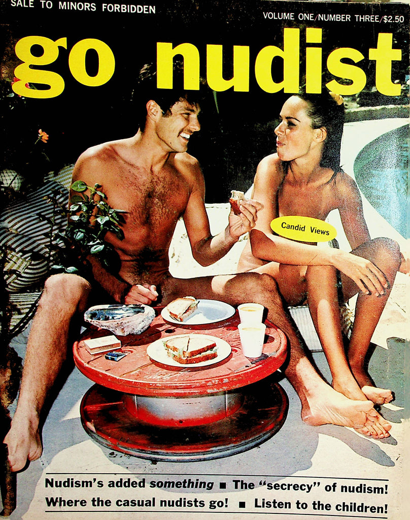 Go Nudist Magazine  Where The Casual Nudists Go!  vol.1 #3  1967     092821lm-dm2