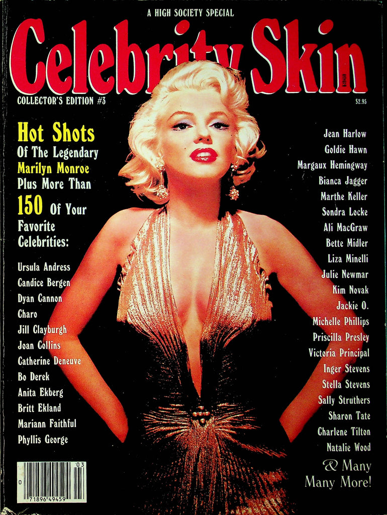 High Society Presents Celebrity Skins Ft. Marilyn Monroe & Jean Harlow #3 1980 032923RP