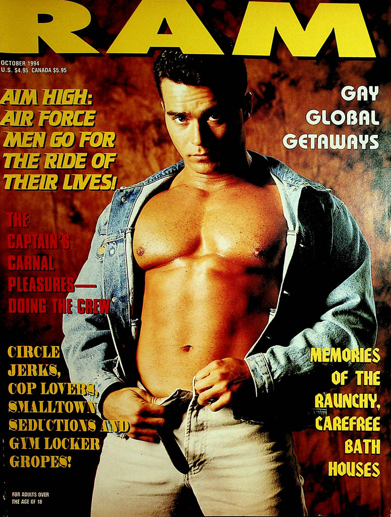 Ram Gay Magazine  Air Force Men Go For The Ride Of Their Lives! October 1994   100121lm-dm