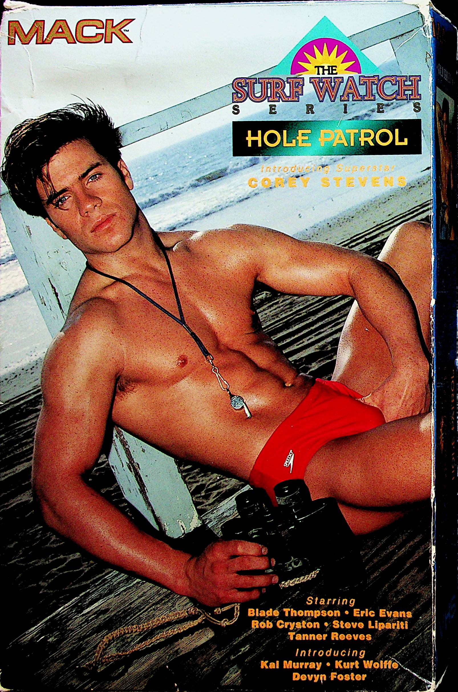 The Surf Watch Series Hole Patrol Gay VHS Movie Corey Stevens / Blade  Thompson 1993 031523lp-vhs4