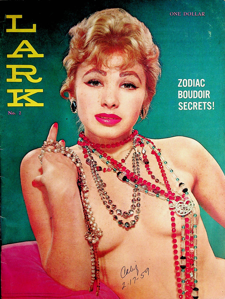 Lark Busty Vintage Magazine  Zodiac Boudoir Secrets!  #2  1950's     071322lm-p