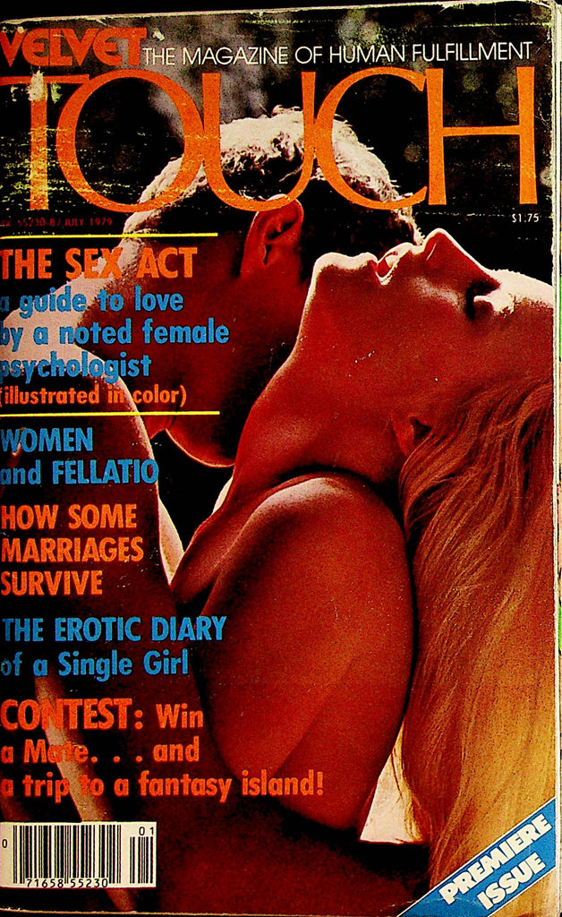 Velvet Touch Digest  Women and Fellatio  July 1979  Premiere Issue      040523lm-p