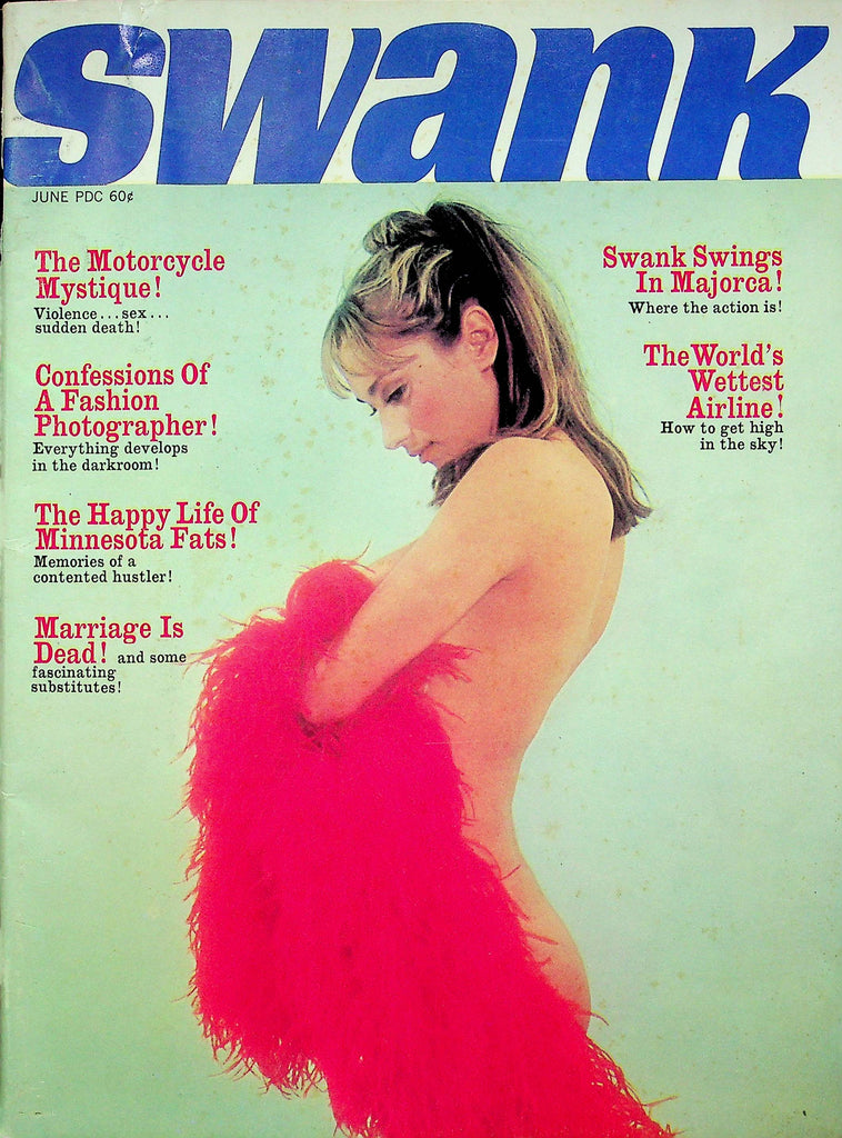 Swank Magazine Motorcycle Mystique & Bonnie & Miss Amanda June 1968 061322RP