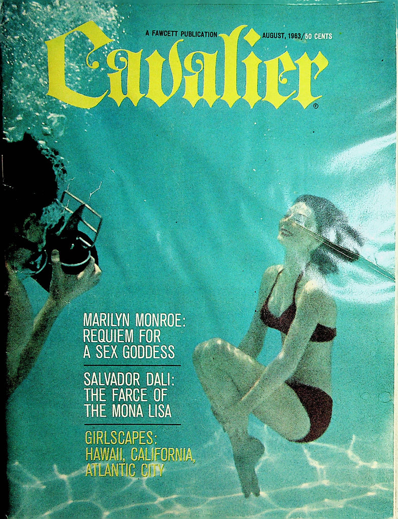 Cavalier Magazine  Marilyn Monroe: Requiem For A Sex Goddess August 1963   082421lm-dm