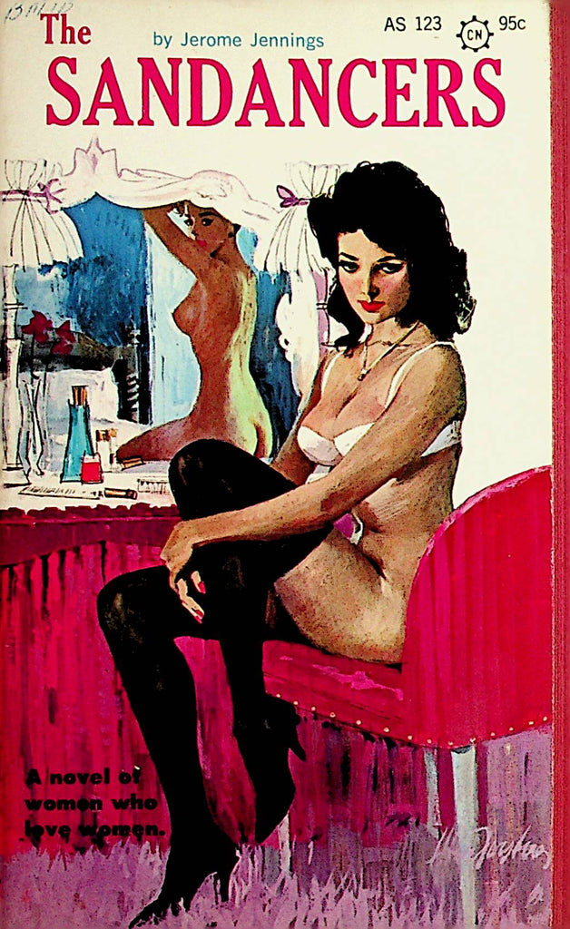 The Sandancers Novel  by Jerome Jennings  1967  All Star Books  110421lm-dm