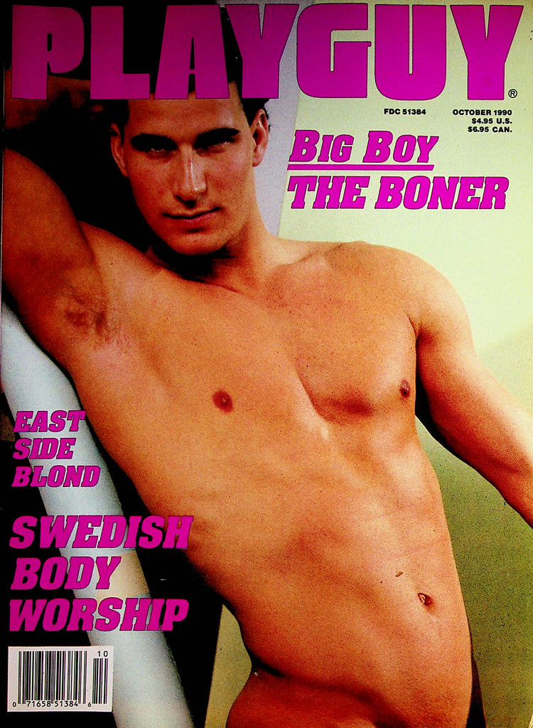 Playguy Gay Magazine  Big Boy / The Boner  October 1990    080522lm-p