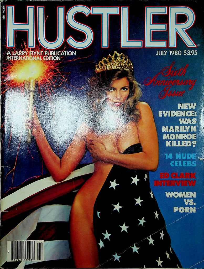 Hustler Magazine 6th Anniversary Issue & Ed Clark Interview July 1980 121222RP