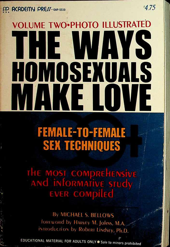 The Ways Homosexuals Make Love Book Female To Female Sex Techniques vol.2 1970   112021lm-dm