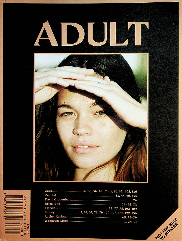 Adult Magazine   Erica Jong / Rachel Kushner  #1 2013   022323lm-6