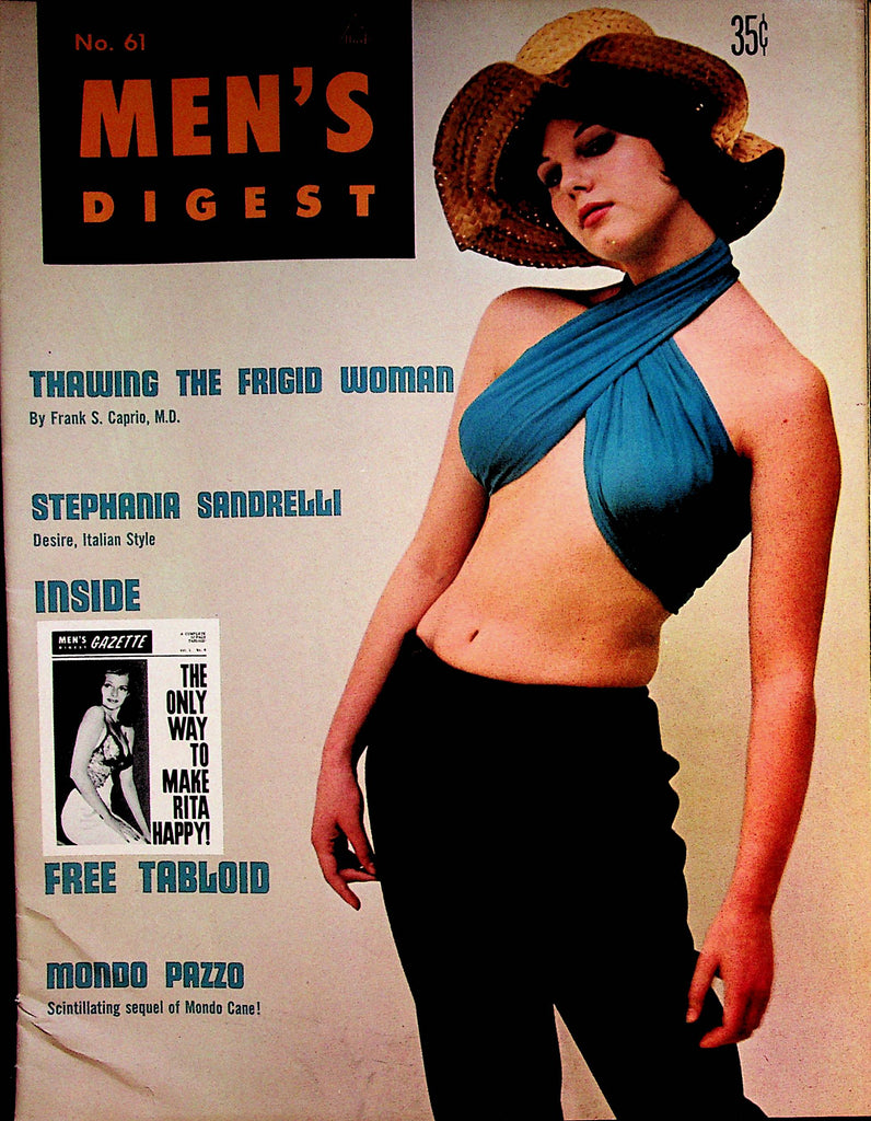 Men's Digest  Magazine  Rita Hayworth / Stephania Sandrelli  #61 December 1965       072522lm-p