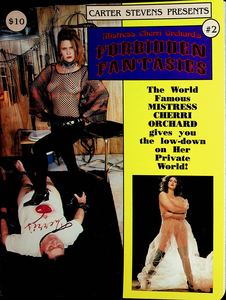 Forbidden Fantasies Magazine  Mistress Cherri Orchard  #2  1996  Carter Stevens    022822lm-p2