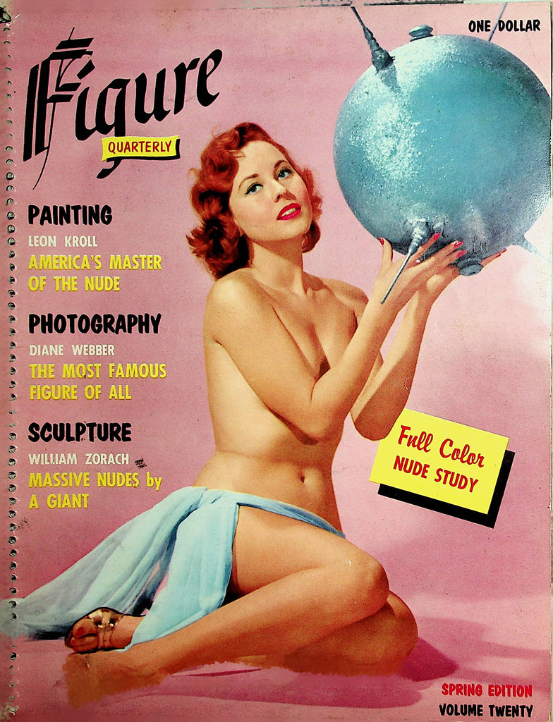 Figure Quarterly Magazine   Diane Webber  vol.20 1958   032422lm-p2