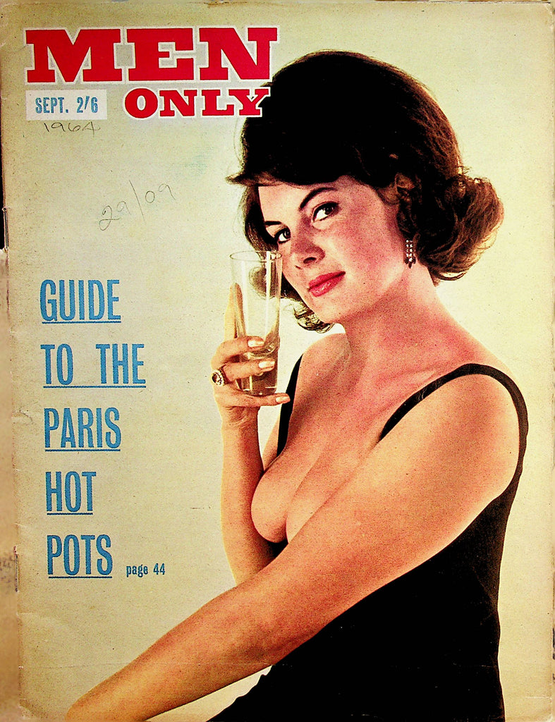 Men Only Magazine  Centerfold Girl Emma Frost  September 1964   071422lm-p2