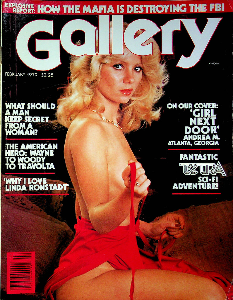 Gallery Magazine Tetra & Linda Ronstadt February 1979 012723RP
