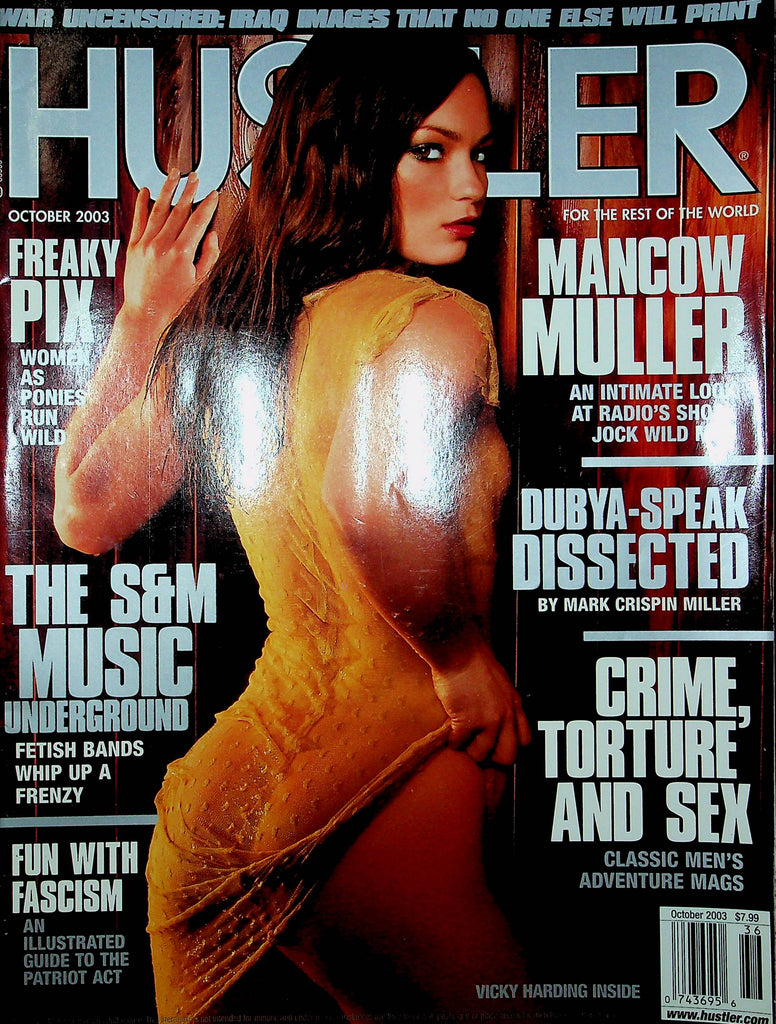 Hustler Magazine Cassidy Melody & Bella October 2003 010723RP