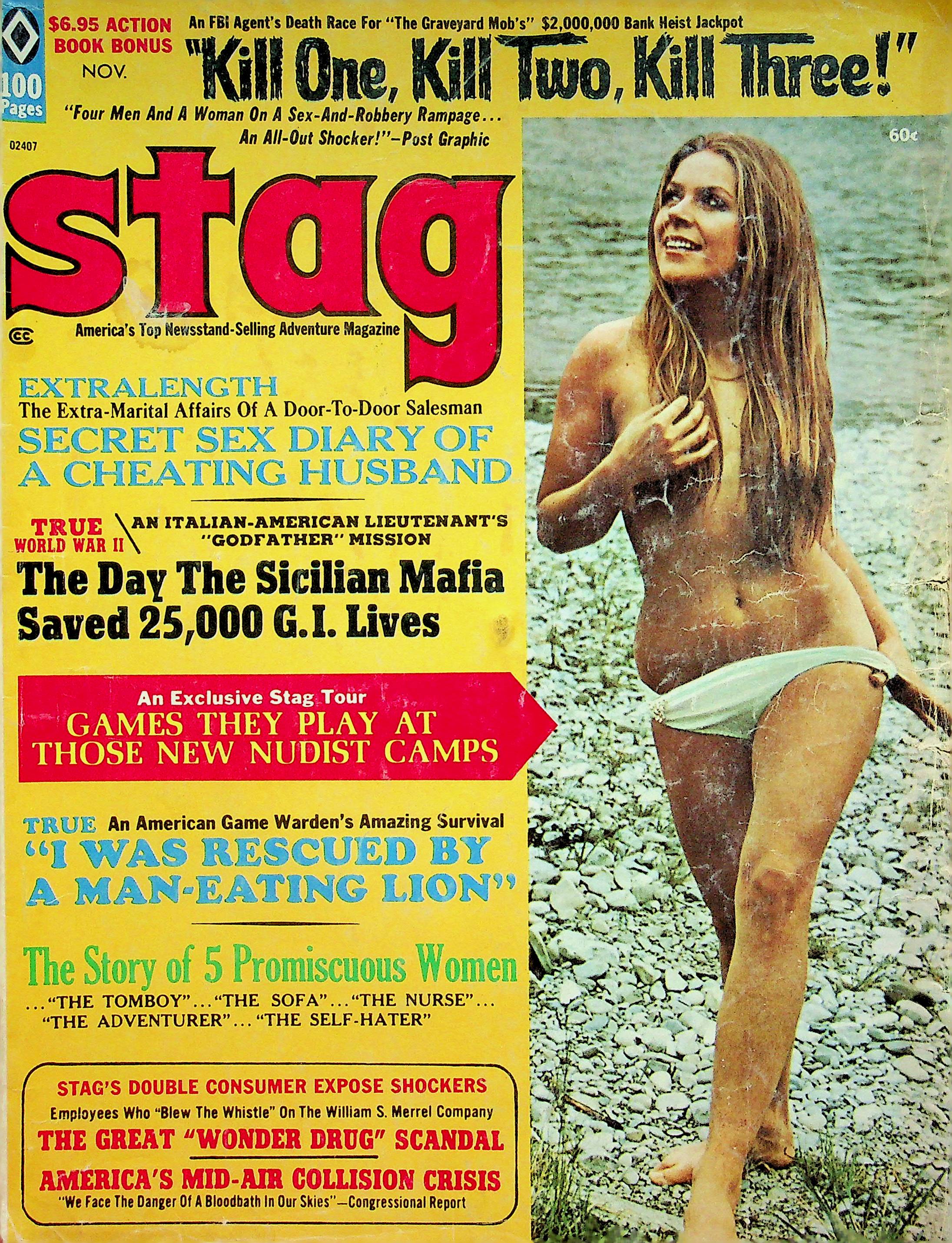 Stag Magazine Those New Nudist Campos November 1972 072822RP