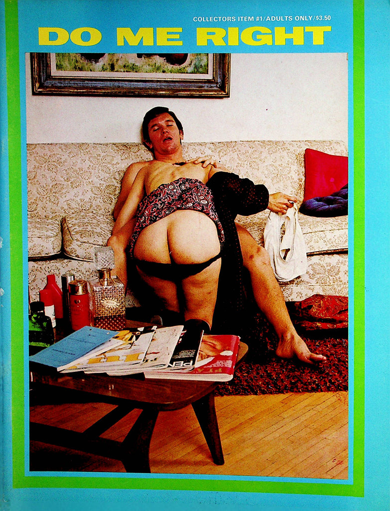 Do Me Right Nudist Magazine  Collector's Item #1 1970's   102122lm-p2