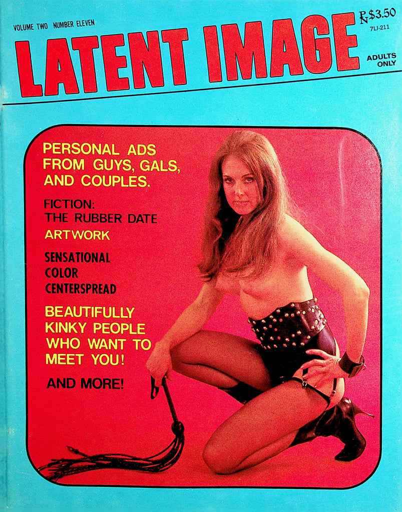 Latent Image Bondage Contact Magazine  Beautiful Kinky People vol.2 #11 1972  by HOM   010822lm-dm