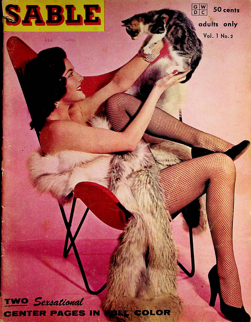 Sable Vintage Magazine  vol.1 #2  1961     122622lm-p3