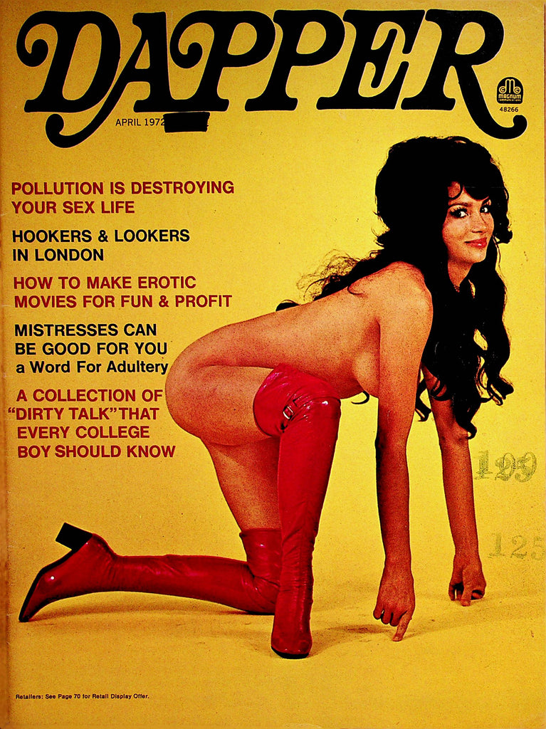 Dapper Busty Magazine   Dapper Darling Anne Ali  April 1972    071422lm-p