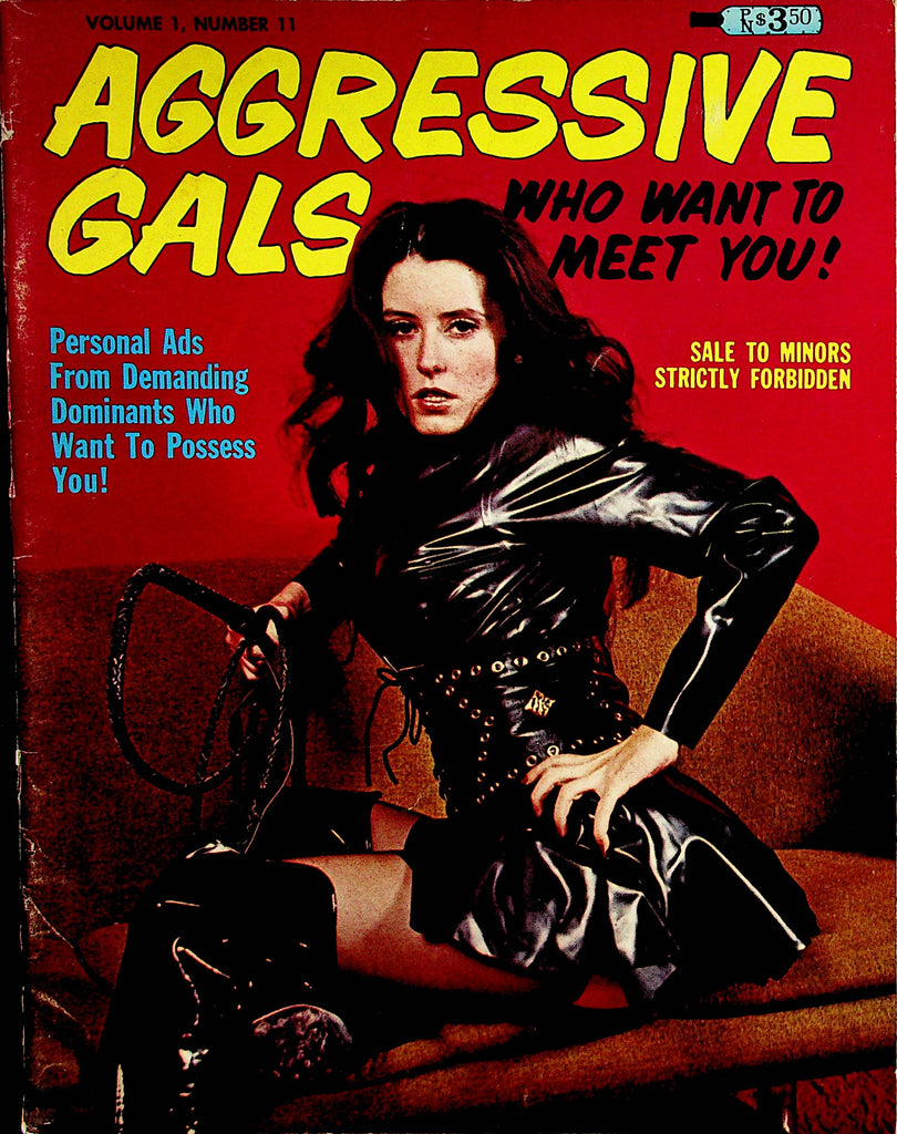 Aggressive Gals... Who Want To Meet You! Contact Magazine  Dominant Women vol.1 #11  1972  by HOM    122422lm-p