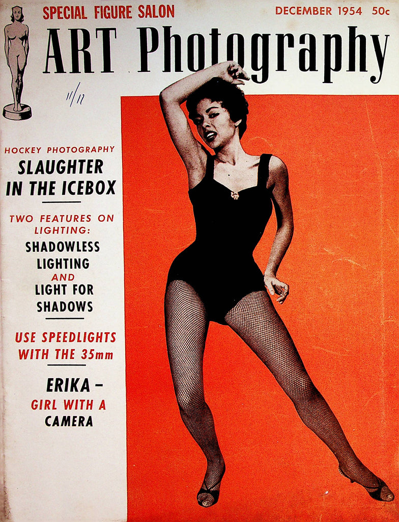 Art Photography Special Figure Salon Magazine  Erika - Girl With A Camera  December 1954    071522lm-p