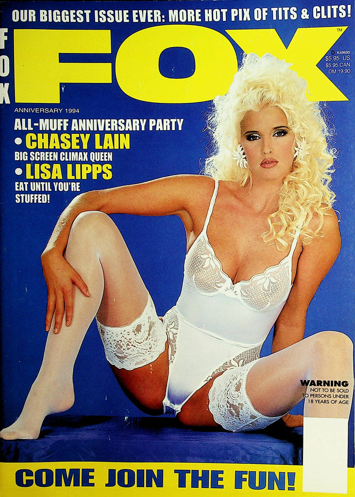Fox Busty Magazine  Chasey Lain / Lisa Lipps  Anniversary 1994     011422lm-dm