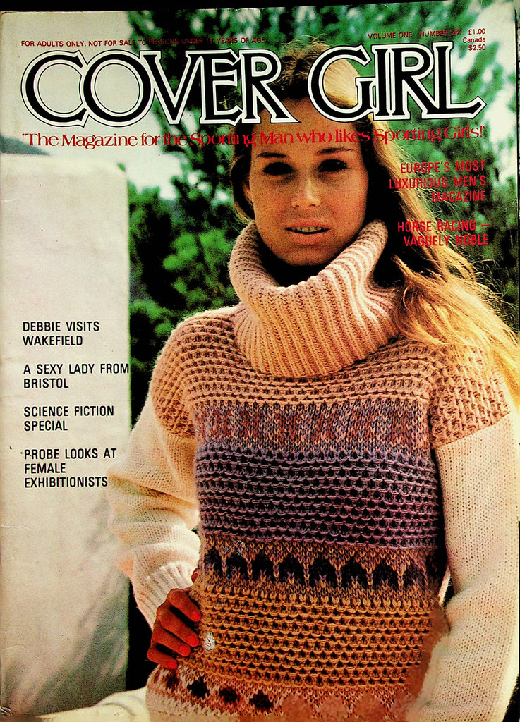 Cover Girl Magazine  A Sexy Lady From Bristol   vol.1 #6  1990's   022423lm-p