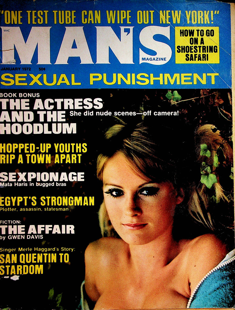 Man's Magazine  Miss January : Sally Dixon  January 1972   080322lm-p