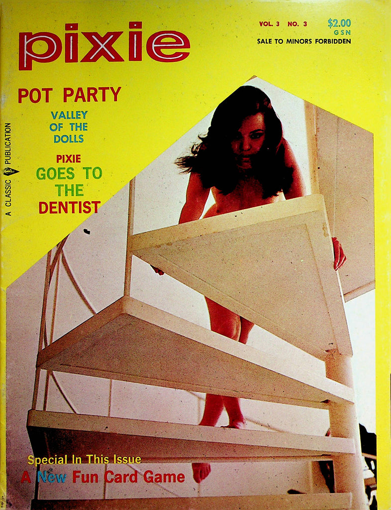 Pixie Vintage Busty Magazine  Valley Of The Dolls vol.3 #3  1968  w/cf   080522lm-p2