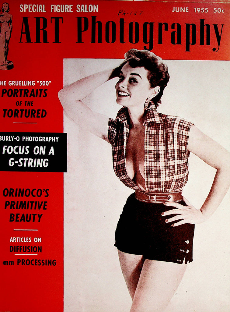 Art Photography Special Figure Salon Magazine  Anita Ekberg   June 1955    070222lm-p