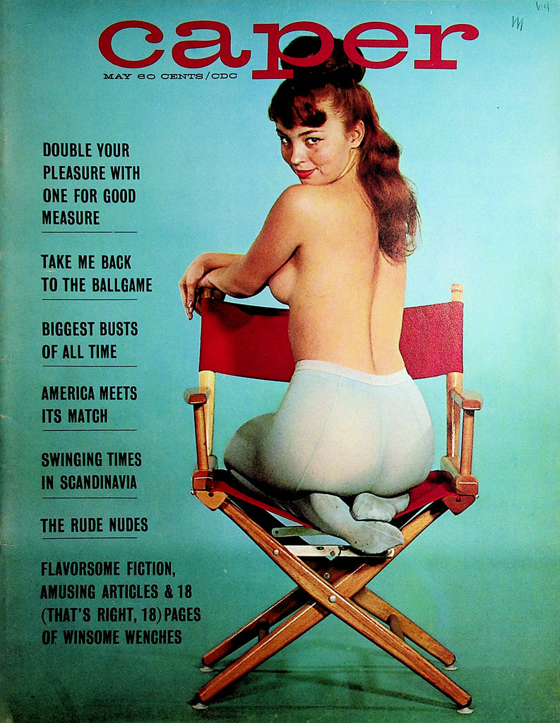 Caper Busty Magazine  Busty Gaby  May 1964     112921lm-dm