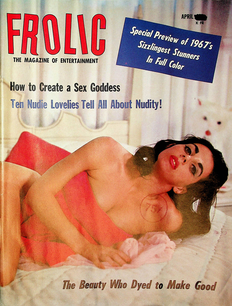 Frolic Busty Magazine  How To Create A Sex Goddess  April 1967    112021lm-dm2