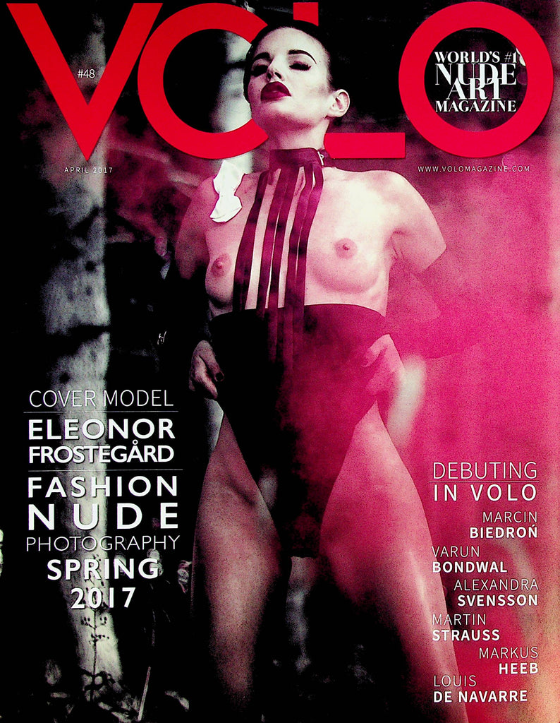 Volo Nude Art Magazine  Cover Model Eleonor Frostegard  April 2017   022423lm-p