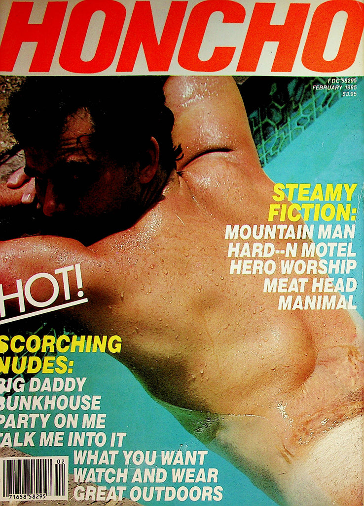 Honcho Gay Magazine  Hot! Scorching Nudes  February 1985      080422lm-p2