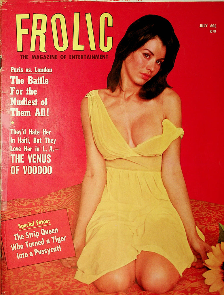 Frolic Busty Vintage Magazine  Kathy Roberts  July 1967     101521lm-dm