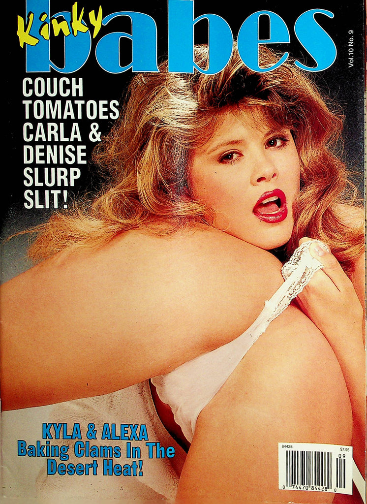 Kinky Babes Magazine Carla & Denise Slurp Slit  vol.10 #9 2000    021622lm-p